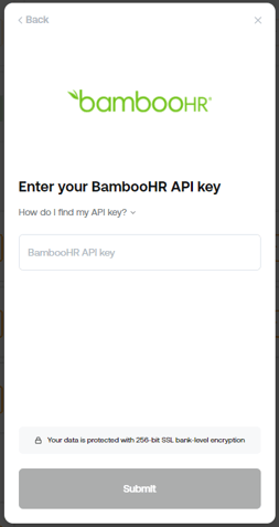 BambooHR API SS
