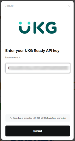UKG Ready API Key SS