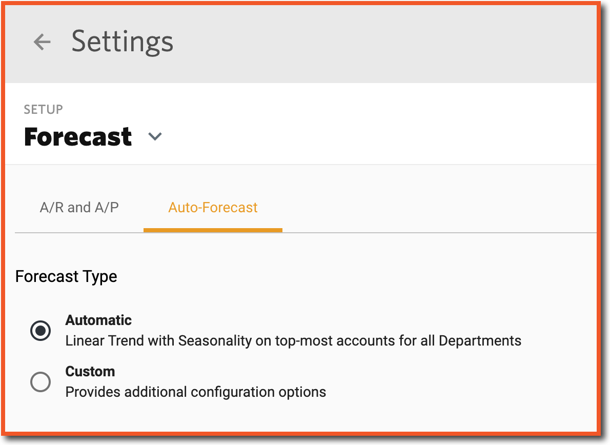 Auto-Forecast