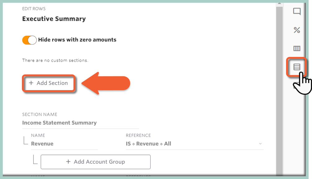 Custom Report & Executive Summary Customization